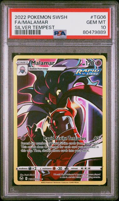 Malamar TG06/TG30 Silver Tempest PSA 10