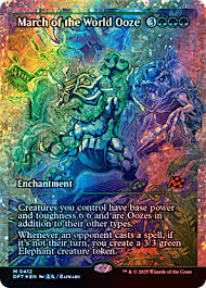 March of the World Ooze DFT Showcase Fracture Foil