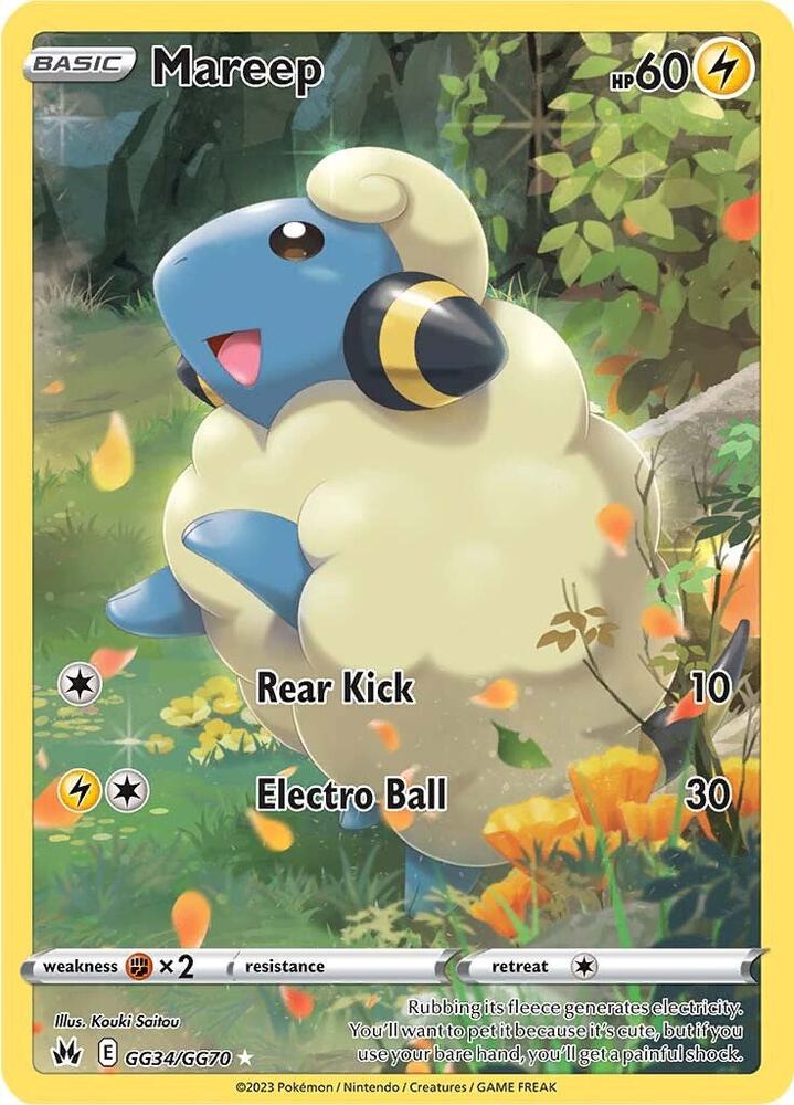 Mareep - SWSH: Crown Zenith: Galarian Gallery (CRZ:GG) GG34/GG70