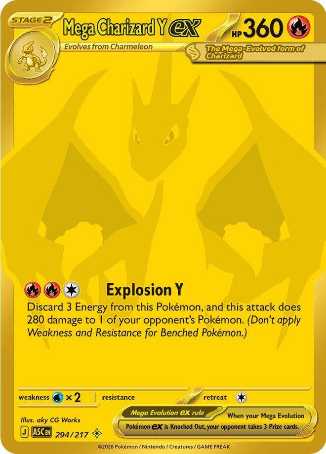 Mega Charizard Y EX 294/217 ASC