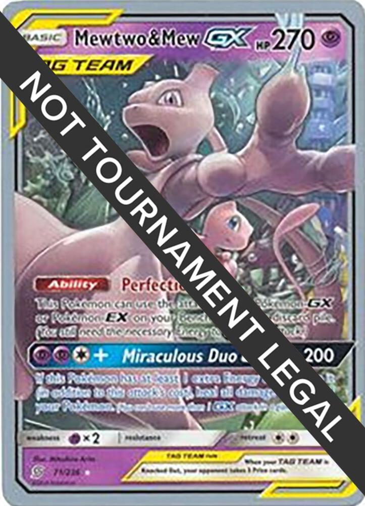 Mewtwo & Mew GX 71/236 2019 World Championship