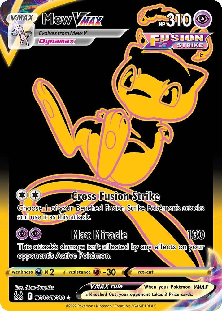 Mew VMAX (Secret) TG30/TG30