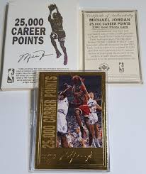 Michael Jordan 25,000 Points /10000 1997 Upper Deck