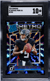 MIchael Penix Retro #7 SGC 10
