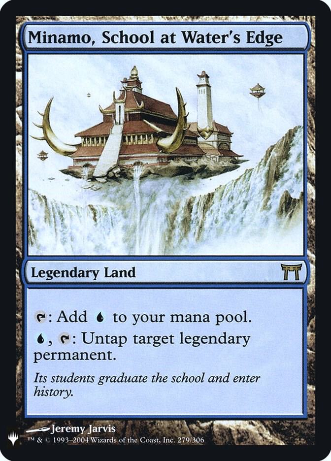 Minamo, School at Water's Edge - The List Reprints (LIST) Foil 279/306