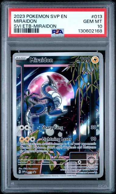 Miraidon 013 Promo SVP PSA 10