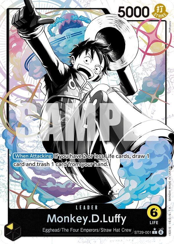 Monkey.D.Luffy (001) (Parallel) - Starter Deck 29: Egghead (ST-29
