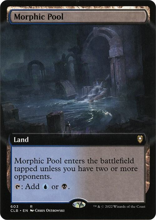 Morphic Pool (Extended Art) - Commander Legends: Battle for Baldur's Gate (CLB) Foil