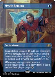 Mystic Remora (Borderless) Dominaria Remastered #420 (T)