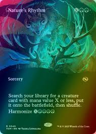 Nature's Rhythm Borderless Foil 0349 TDM