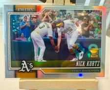 NICK KURTZ IMAGE VARIATION TOPPS CHROME 250