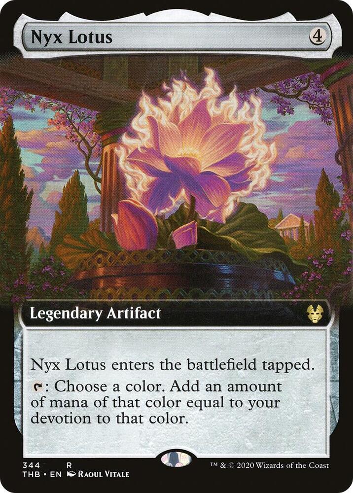 Nyx Lotus (Extended Art) - Theros Beyond Death (THB) 344 Foil