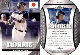 Shohei Ohtani RC Exclusive Edition Leaf 2018