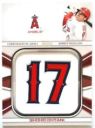 Ohtani Commemorative Number Medallion 2022 "17"