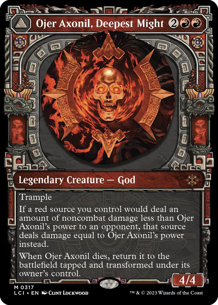 Ojer Axonil, Deepest Might (Showcase) Foil 0317 LCI