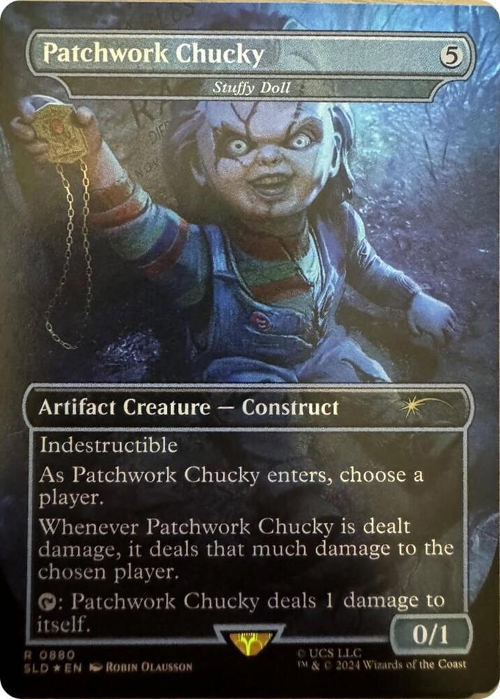 Patchwork Chucky Stuffy Doll Foil 0880 SLD