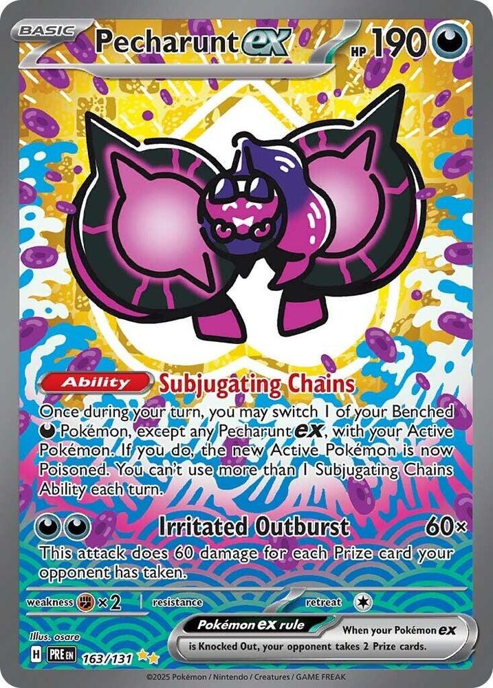 Pecharunt Ex 163/131 SIR Prismatic Evolutions