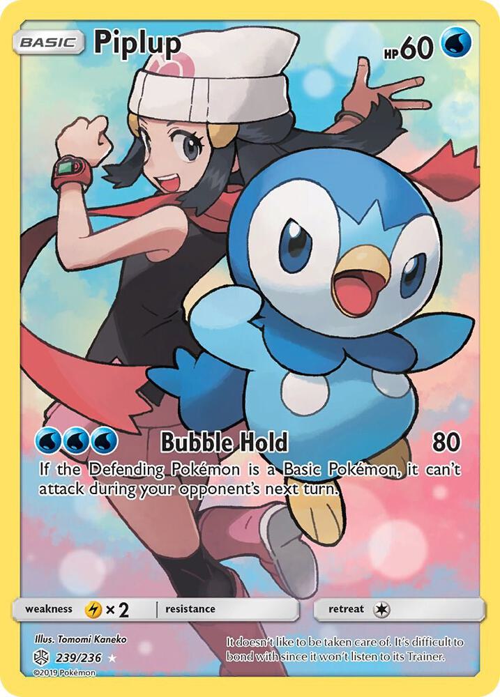 Piplup 239/236 (Secret) Cosmic Eclipse