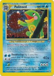 Politoed 8/75 Neo Discovery Holo LP