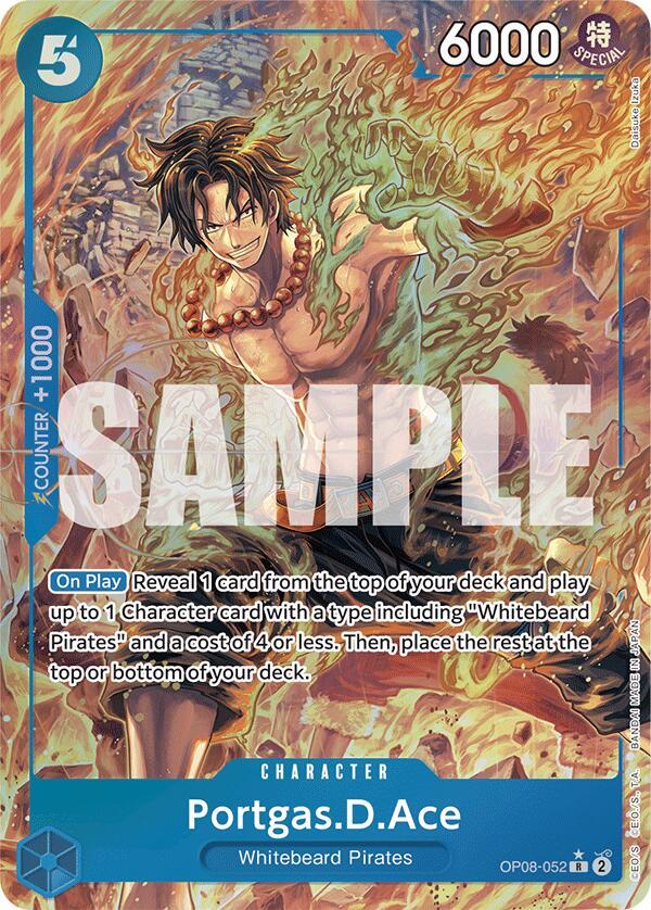 Portgas.D.Ace (Parallel) - Two Legends (OP08)