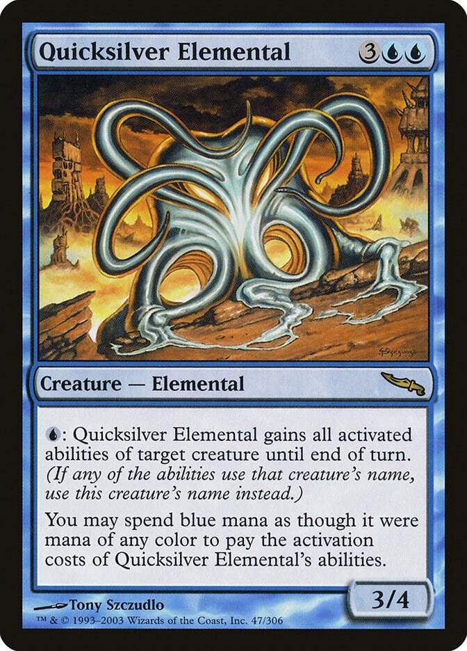 Quicksilver Elemental Mirrodin 47/306