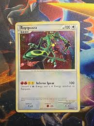 Rayquaza 20/95 Holo Secret Wonders