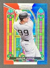Aaron Judge Red White Blue Stained Glass 2021 Prizm