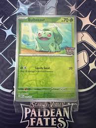 Bulbasaur 001/165 (Best Buy Exclusive) Sealed Reverse Holo