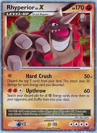 Rhyperior Lv. X DP29 Promo Foil LP