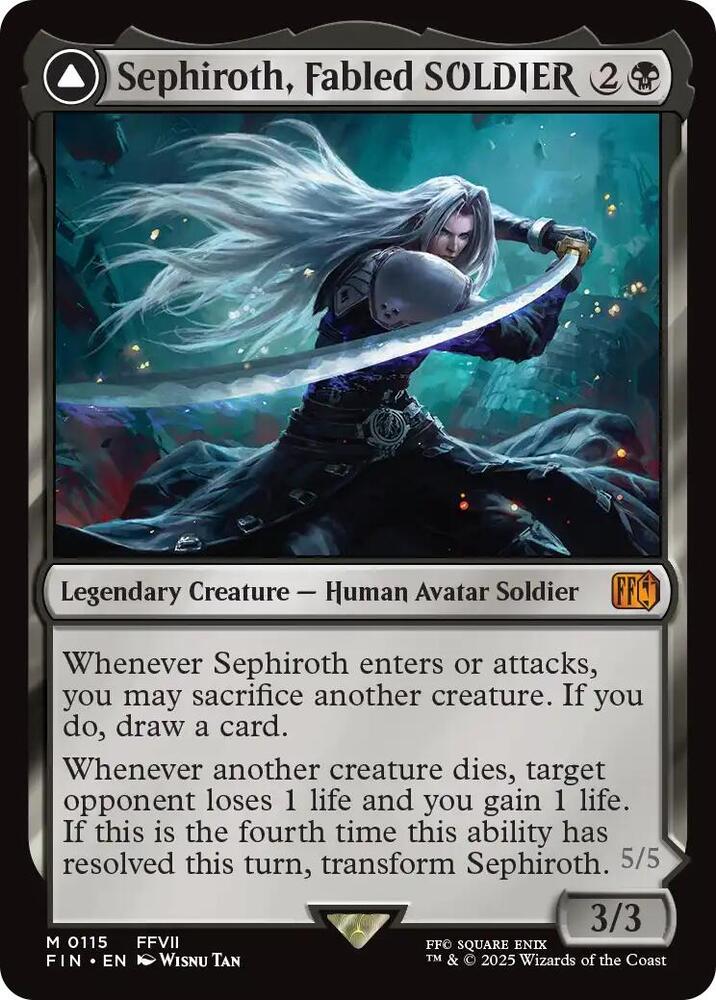 Sephiroth Fabled Soldier M 0115