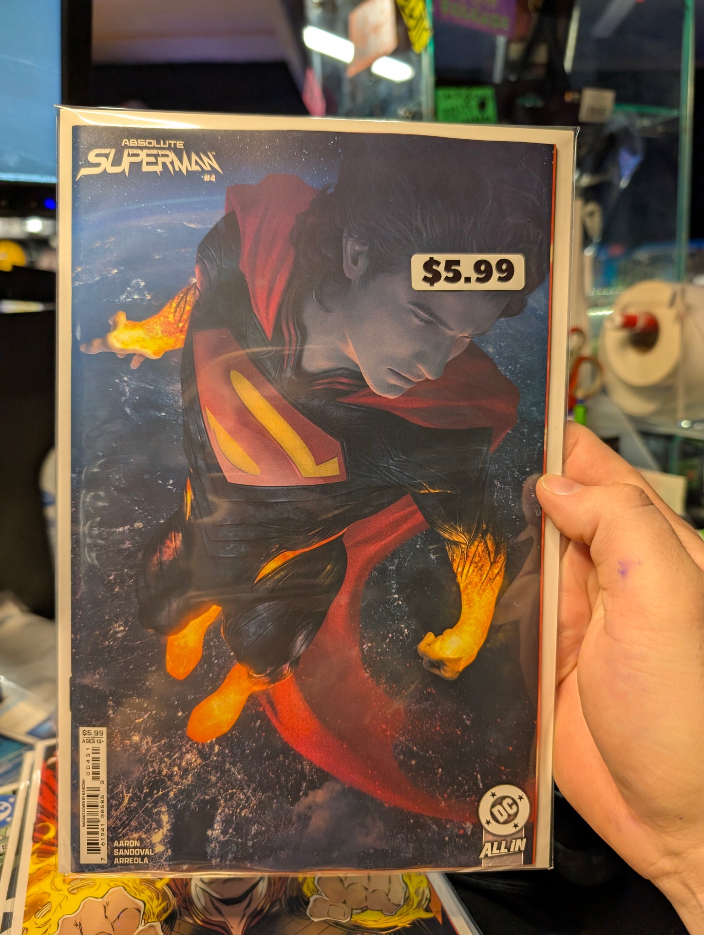 Absolute Superman #4 Rahzzah Variant 2/5/25 Release