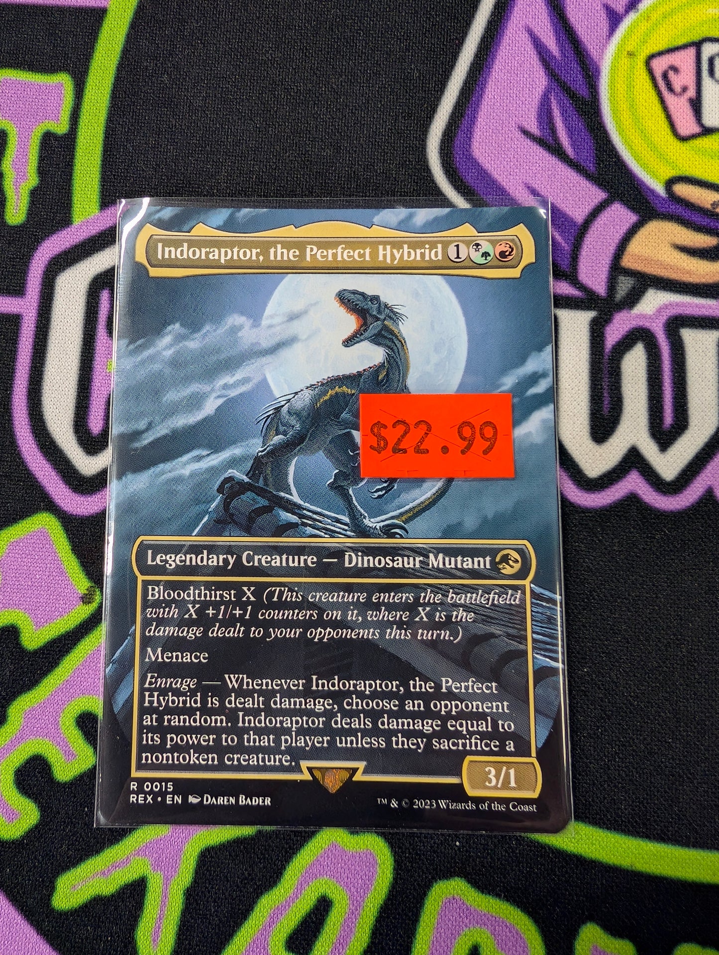 Indoraptor, the Perfect Hybrid (Extended Art) R0015 (T)