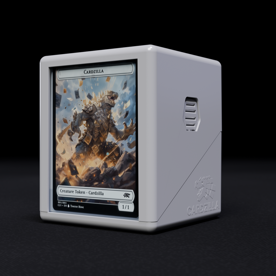 CardZilla The Showcase 100+ Deck Box Case (White) *Pre-Order*