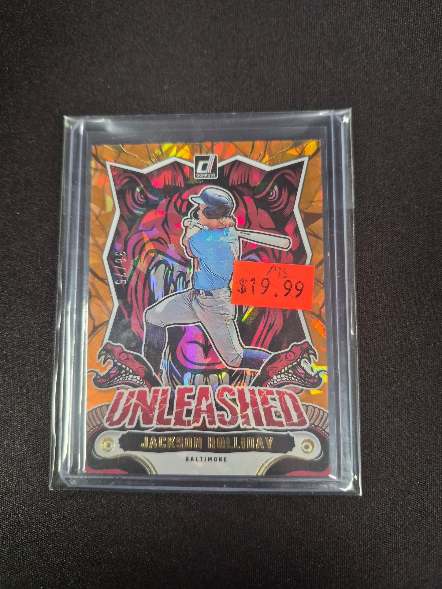 Jackson Holliday Donruss Unleashed /75 2024