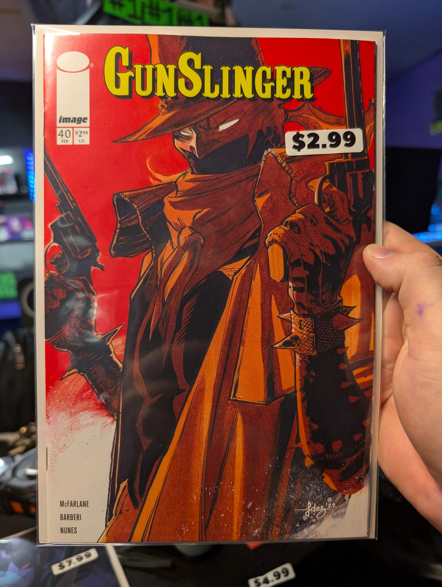 Gunslinger #40 Variant Cover 2/5/25 Release