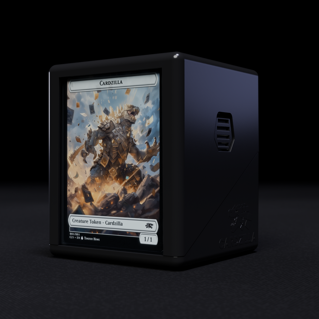 CardZilla The Showcase 100+ Deck Box Case (Black) *Pre-Order*