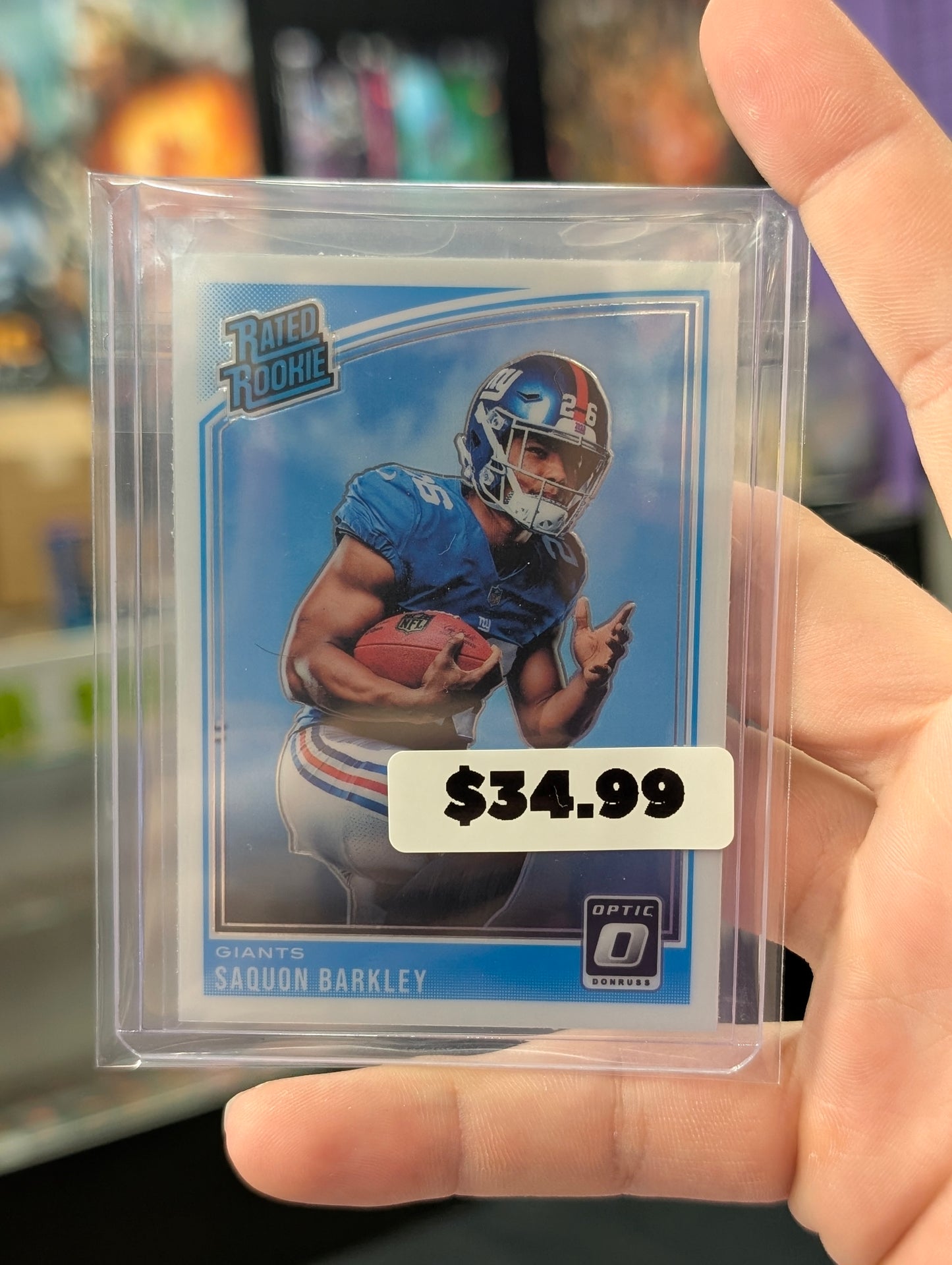 Saquon Barkley Optic Rated Rookie