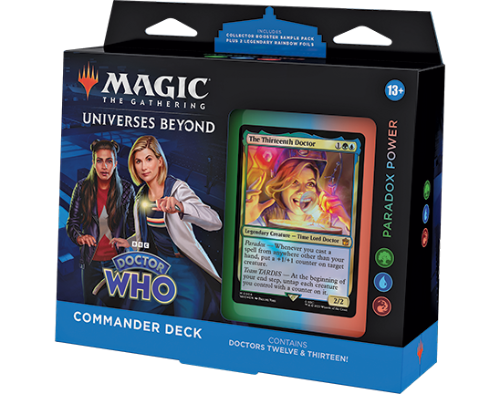MTG Doctor Who Paradox Power Precon Commander Deck