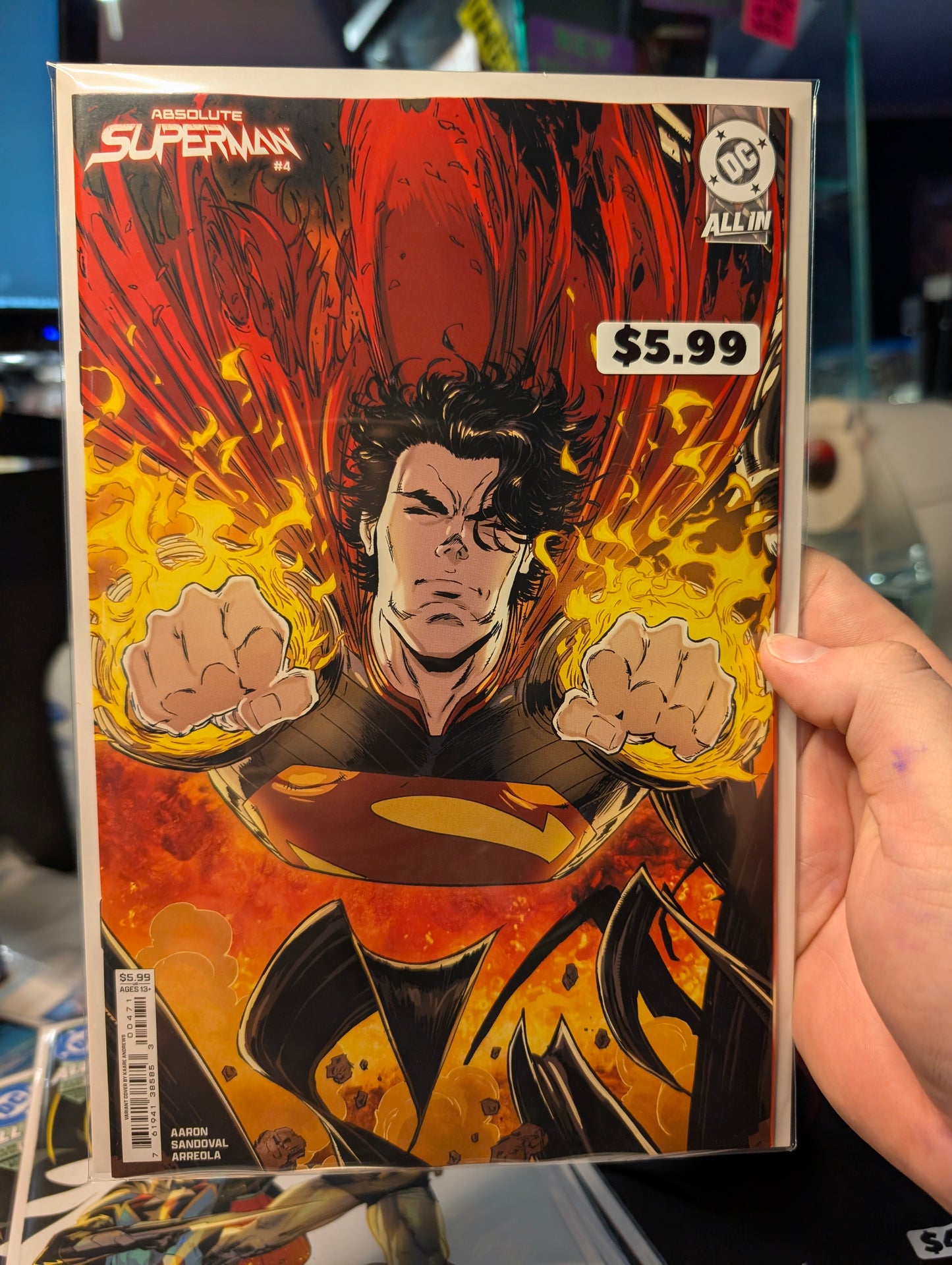 Absolute Superman #4 Andrews Variant 2/5/25 Release
