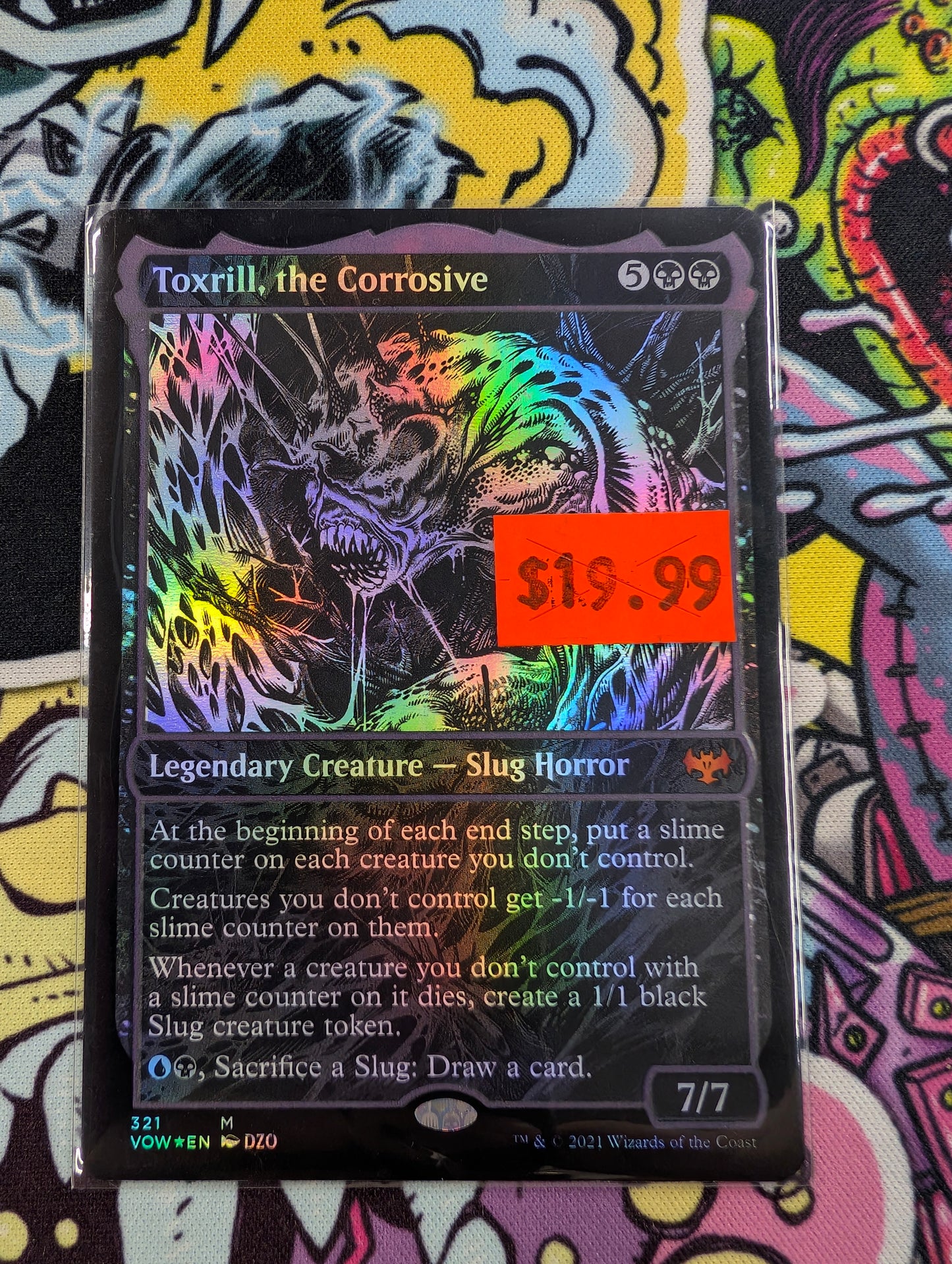 Toxrill the Corrosive (Showcase) Foil