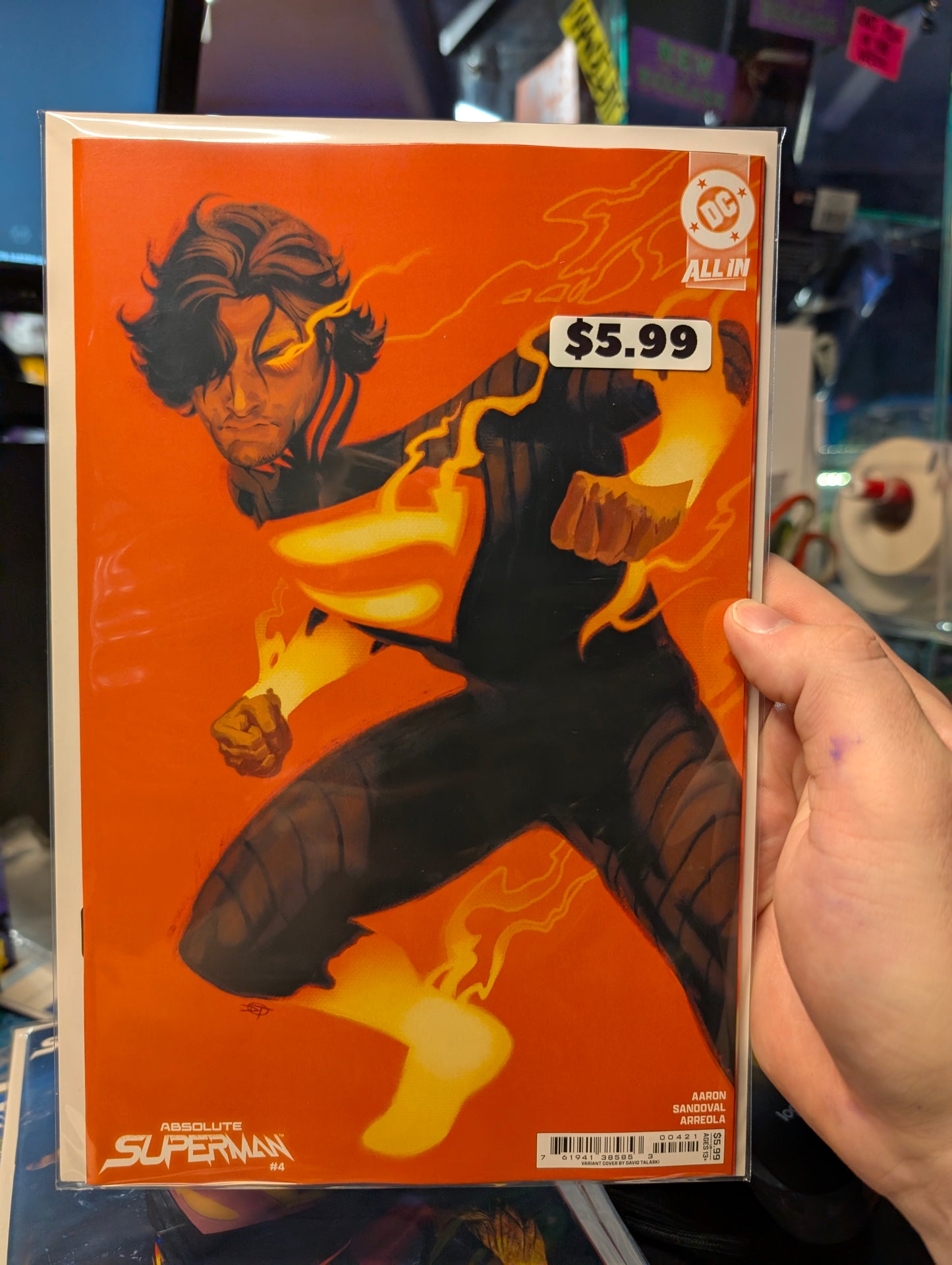 Absolute Superman #4 Talaski Variant 2/5/25 Release
