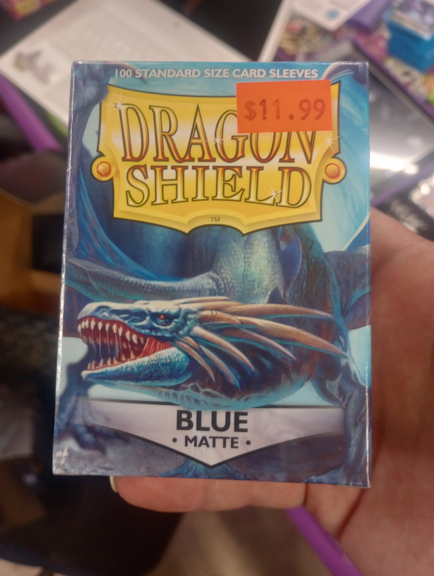 Blue Dragon Shield Sleeves
