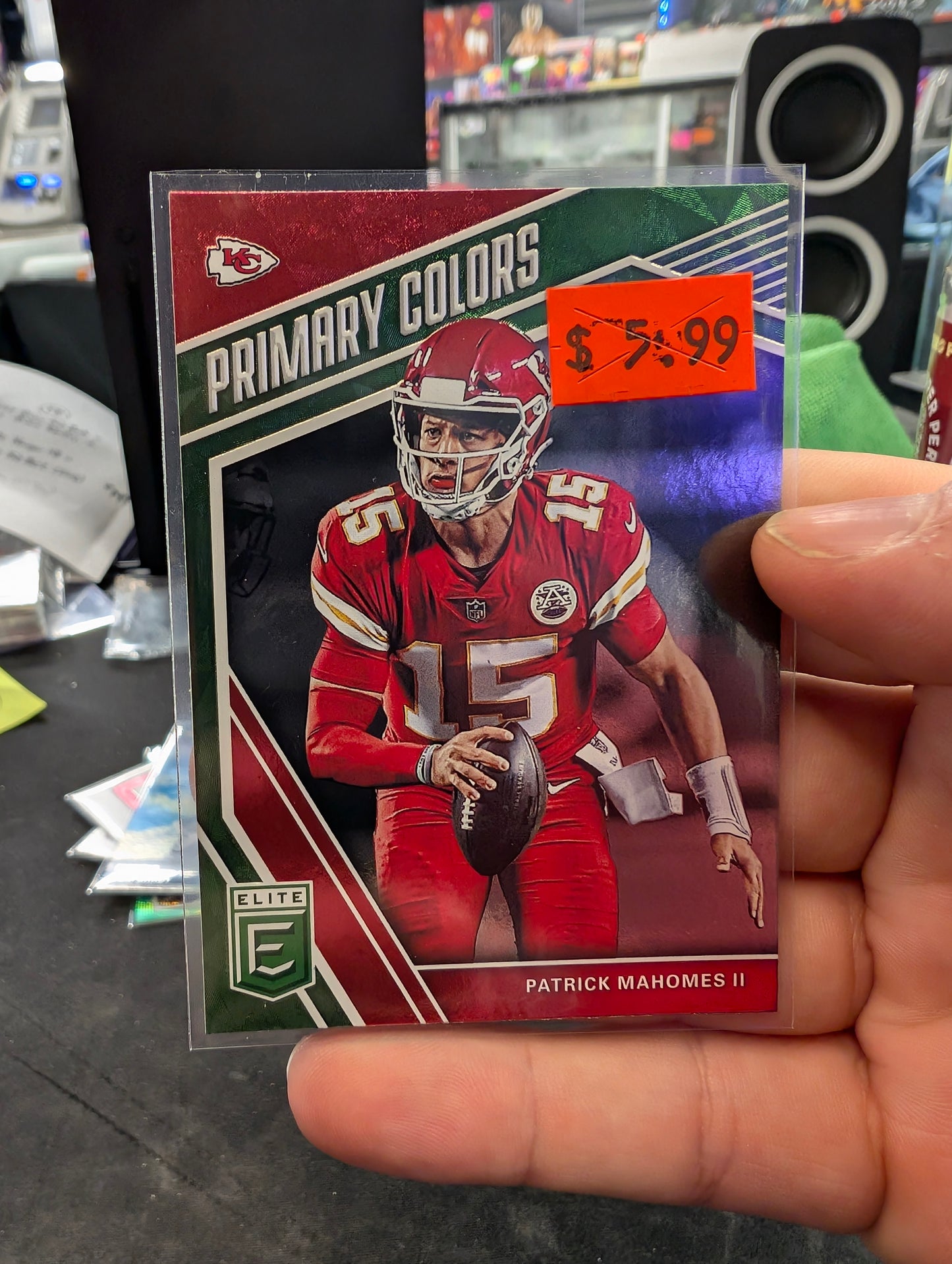 2019 Patrick Mahomes Donruss Elite PC-25