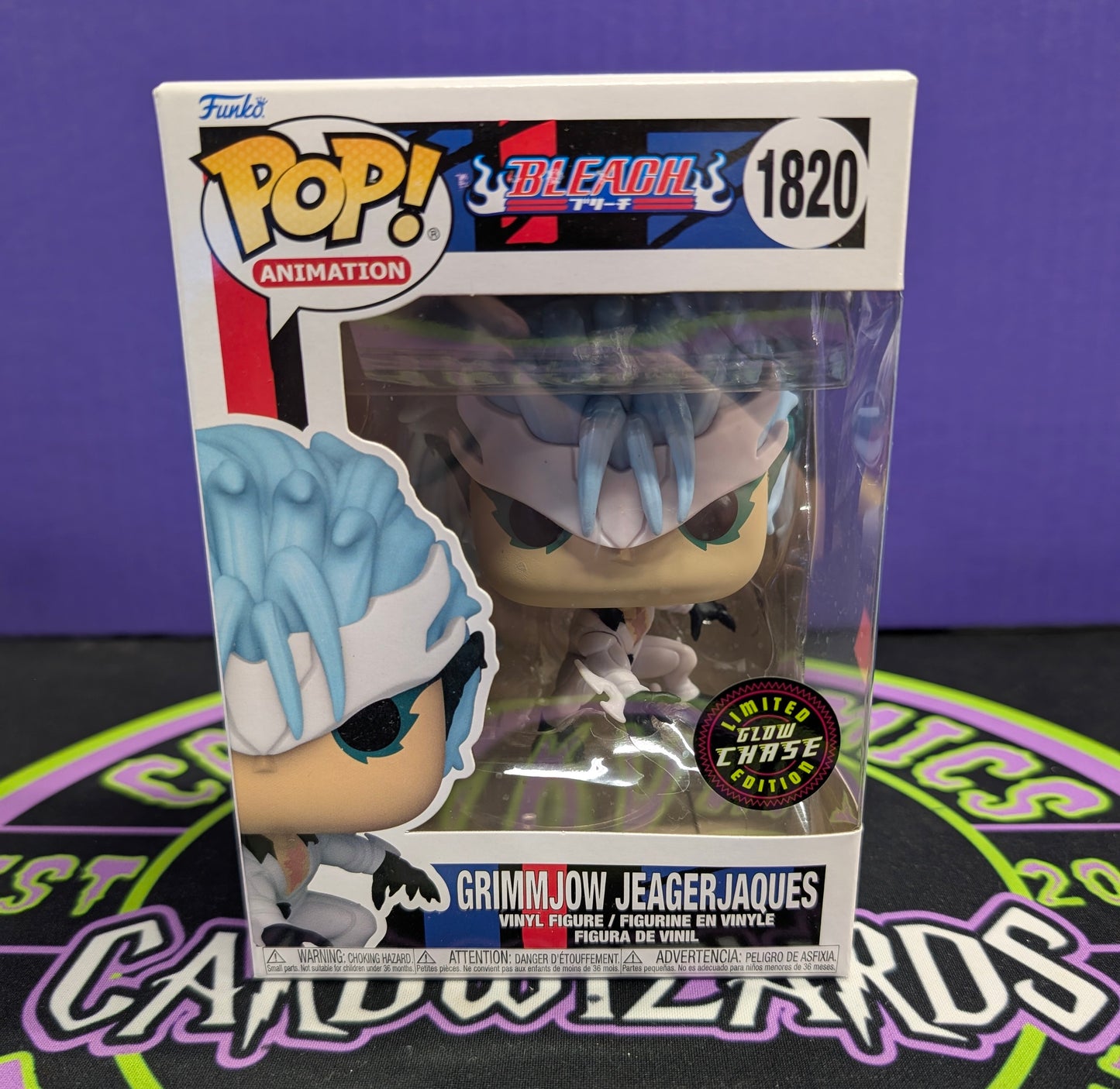 Grimmjow JeagerJaques #1820 Glow Chase Variant