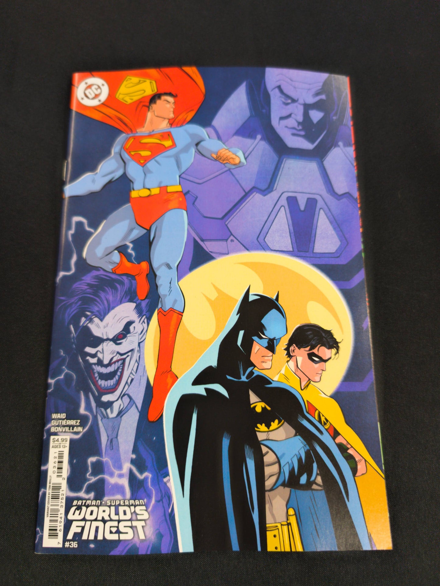 Batman Superman World's Finest Reilly Variant #36