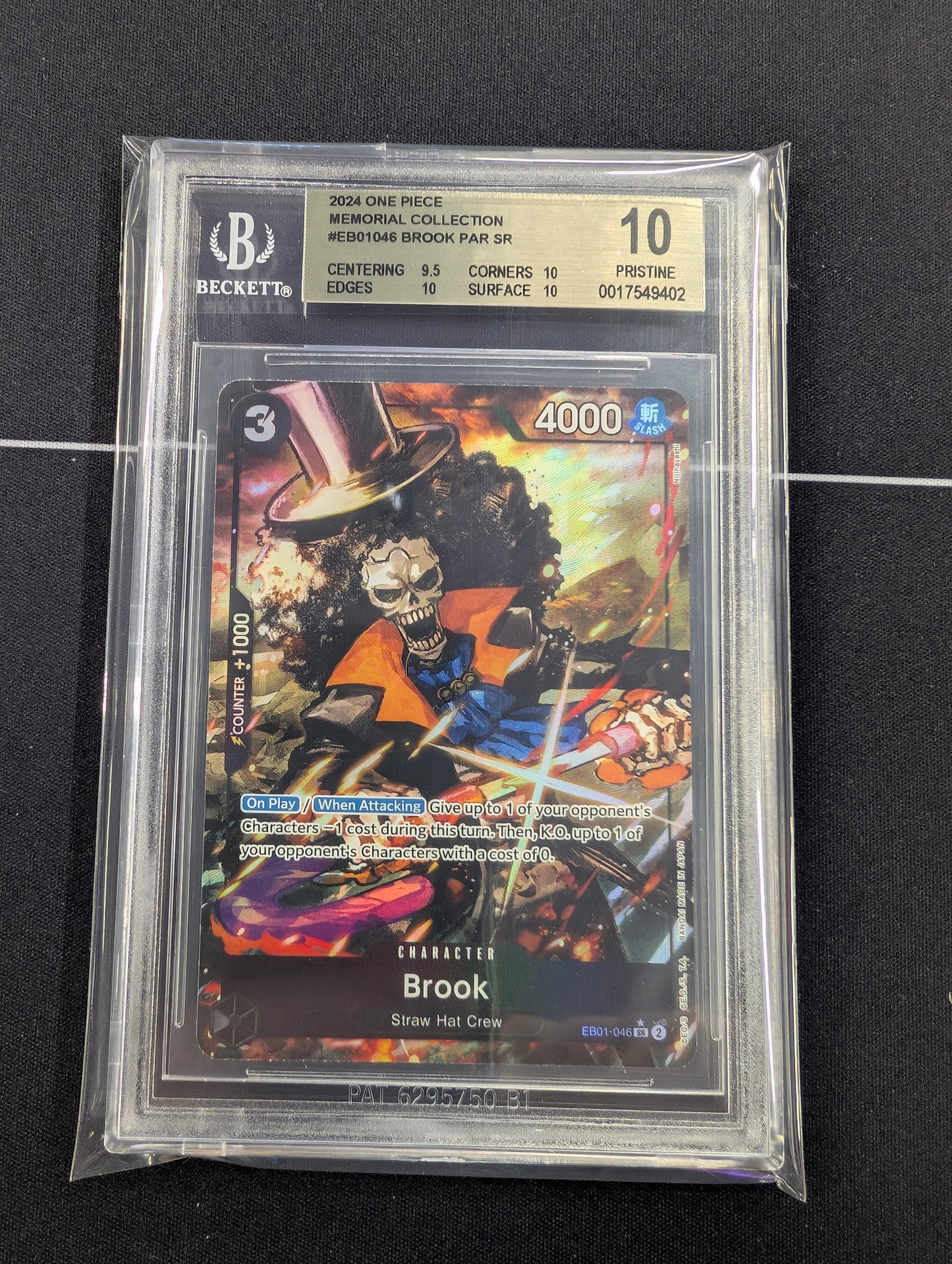 Brook Memorial Collection EB01-046 Pristine 10