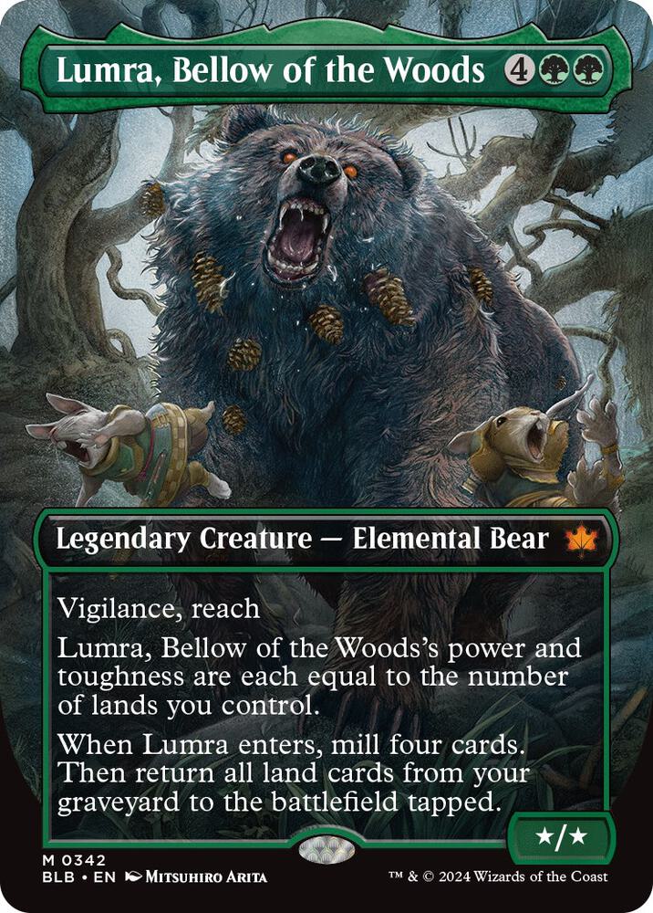 Lumra, Bellow of the Woods (Full Art)