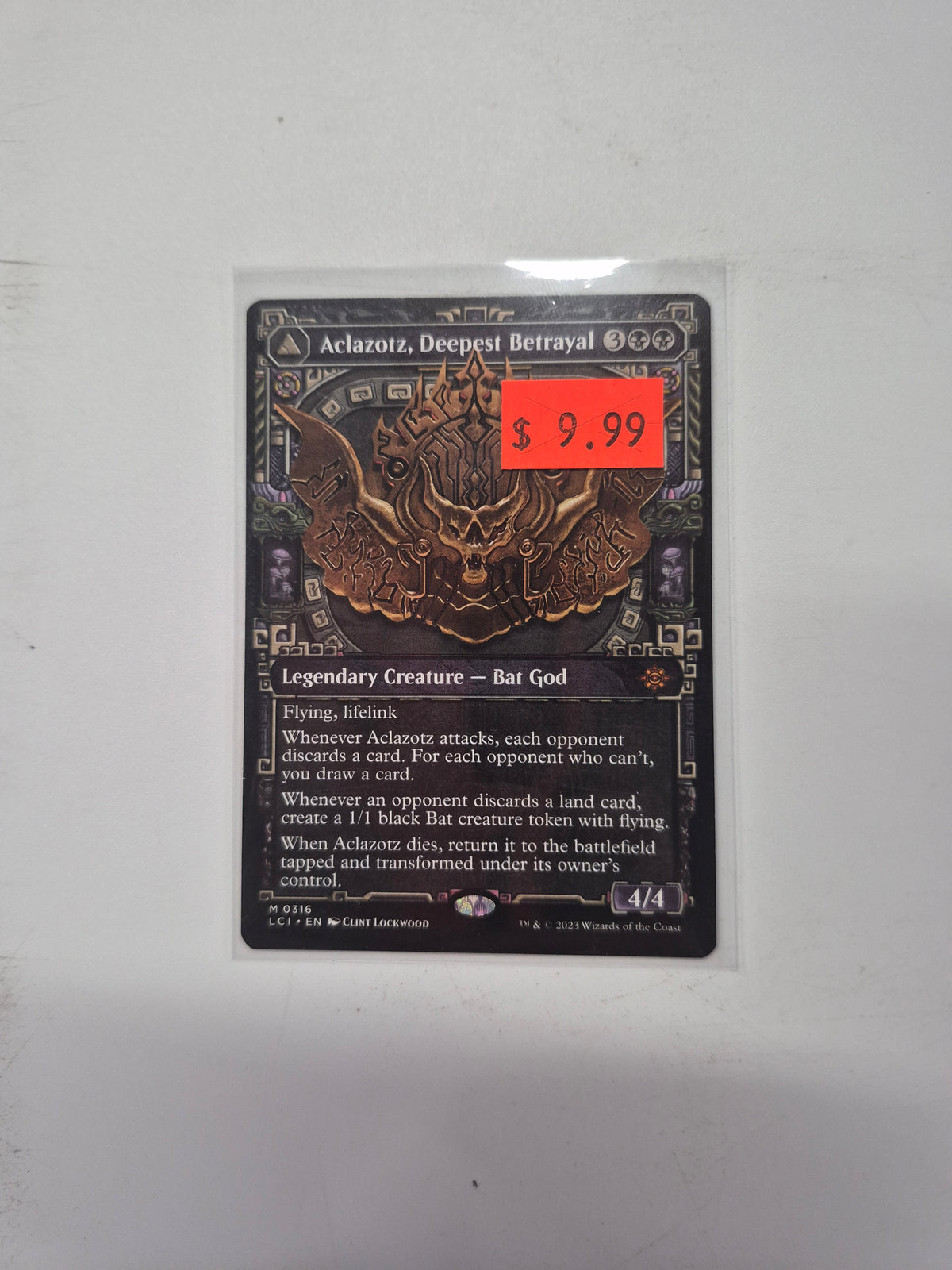 Aclazotz, Deepest Betrayal Showcase