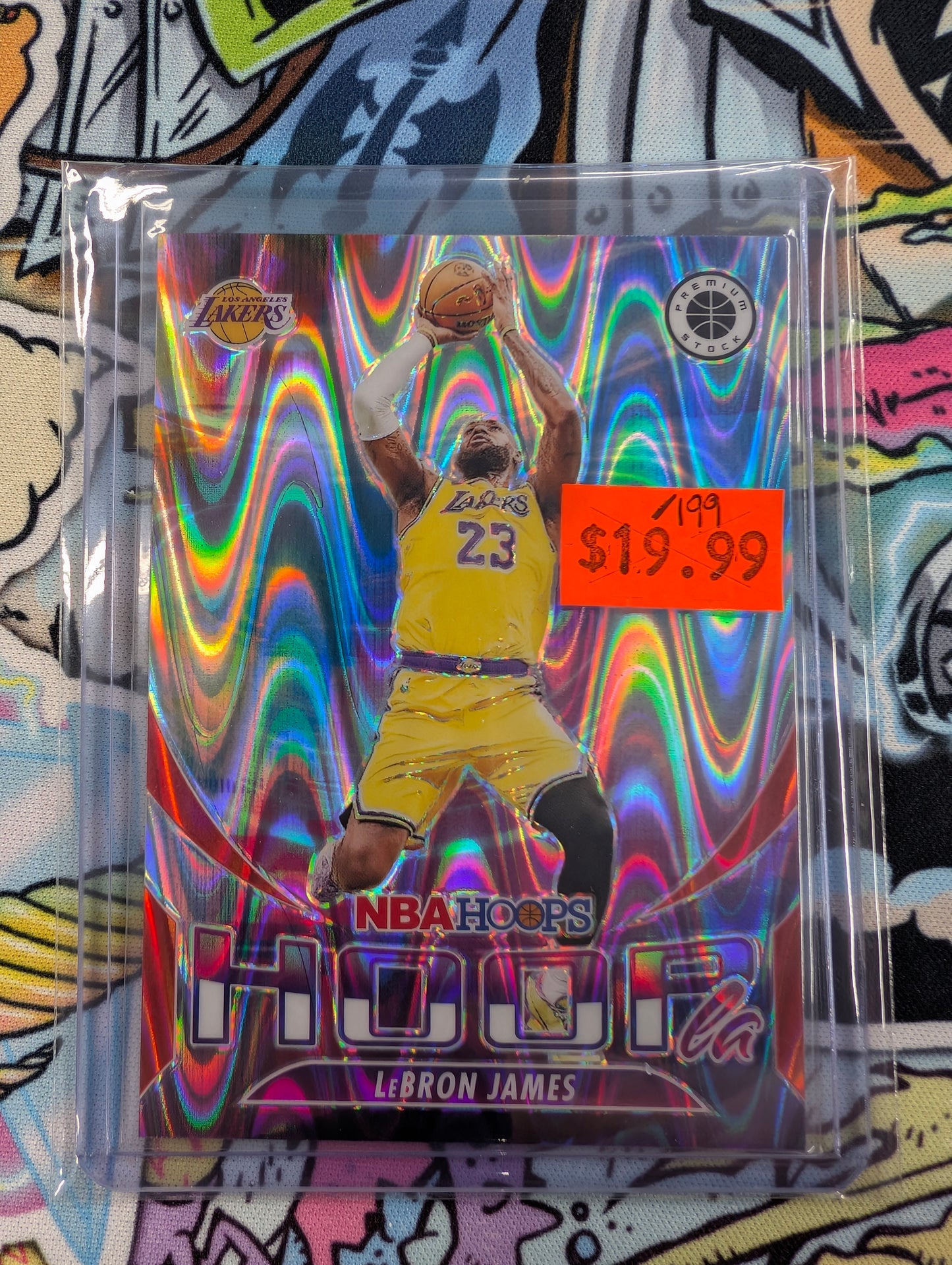 LeBron James NBA Hoops Hoopla Raywave /199
