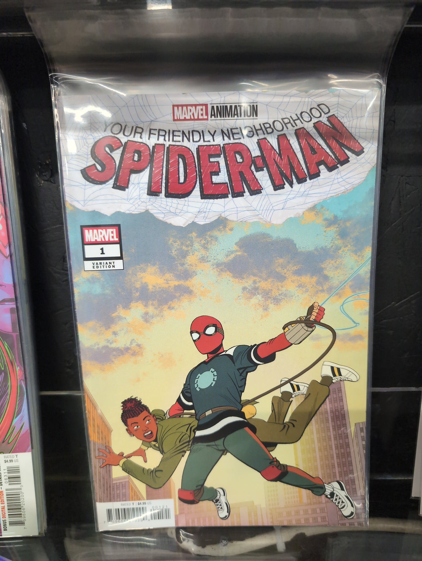 IHRE FREUNDLICHE NACHBARSCHAFT SPIDER-MAN #1 (VON 5) ANIMATION VA